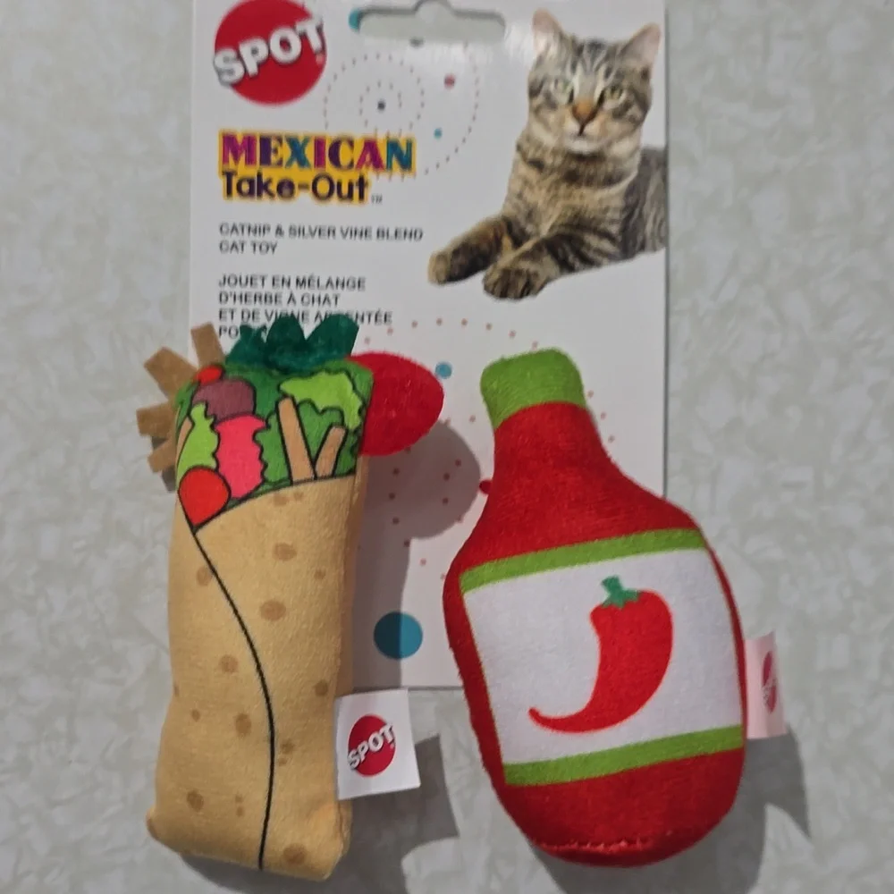 Cat Toys NWT Mexican Take-Out Spot Brand